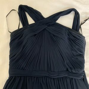 Navy bridesmaid dress